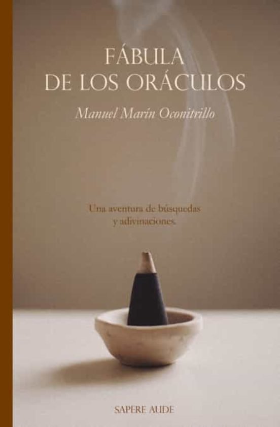 FABULA DE LOS ORACULOS, de MARIN OCONITRILLO, MANUEL | portada del libro
