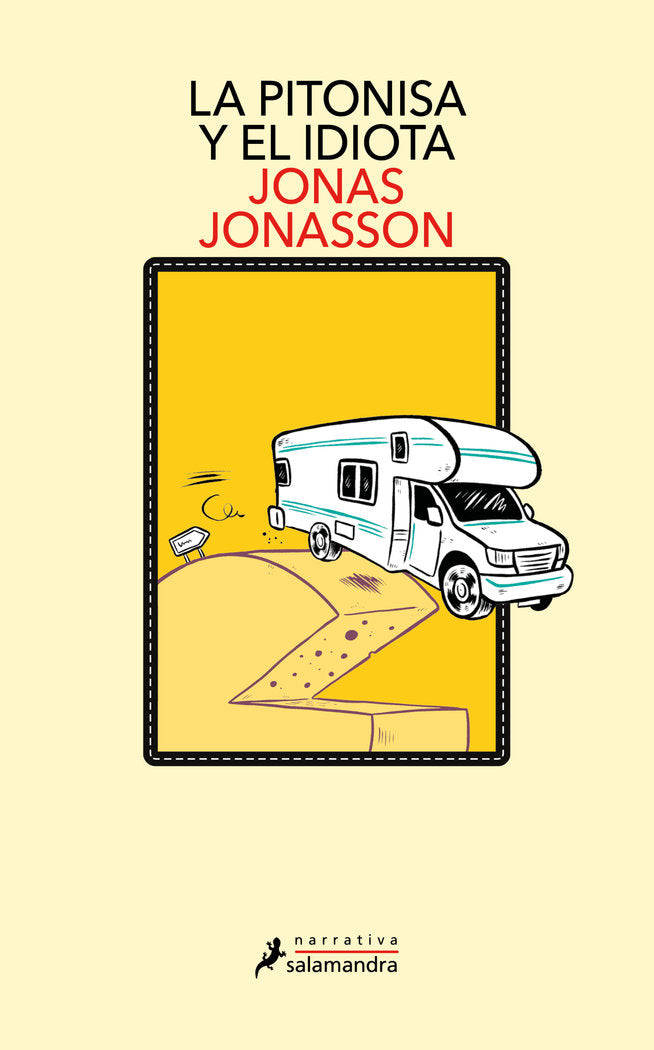 La pitonisa y el idiota, de JONASSON | portada del libro