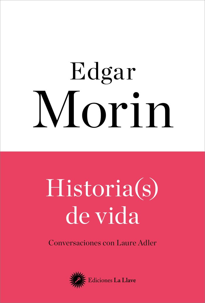HISTORIA(S) DE VIDA, de EDGAR MORIN | portada del libro