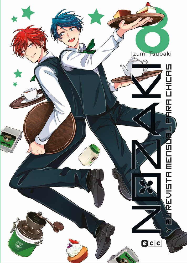 NOZAKI Y SU REVISTA MENSUAL CHICAS 8, de TSUBAKI, IZUMI | portada del libro