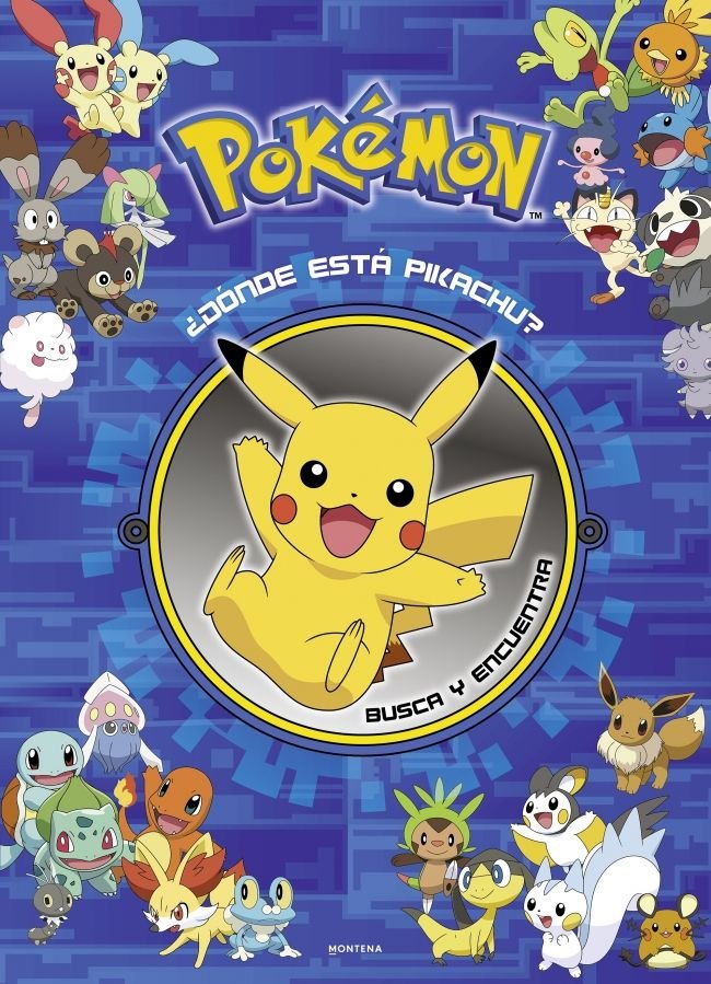 ¿DONDE ESTA PIKACHU? BUSCA Y ENCUENTRA, de THE POKEMON COMPANY | portada del libro