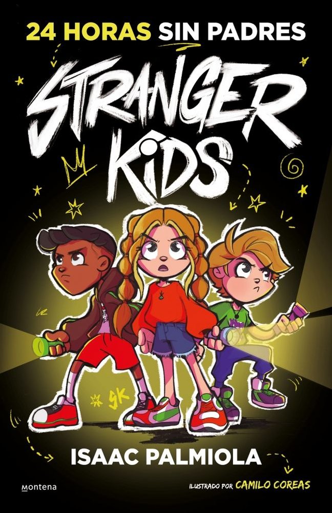 Stranger Kids 1 - 24 horas sin padres, de ISAAC PALMIOLA | portada del libro