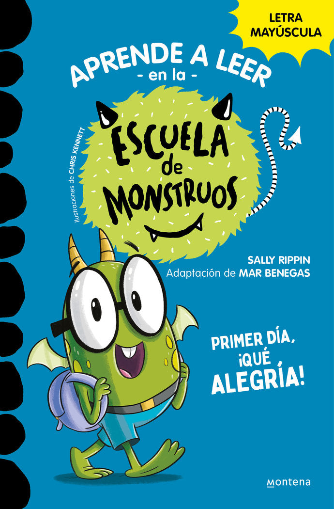 APRENDE A LEER ESCUELA MONSTRUOS 11 PRIMER DIA QUE ALEGRIA, de SALLY RIPPIN | portada del libro