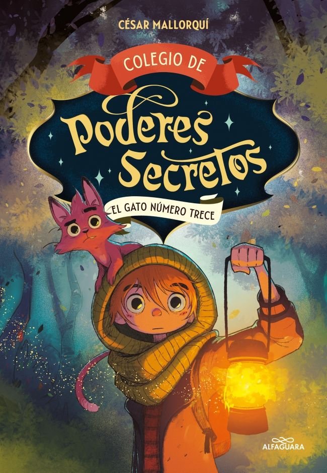 COLEGIO DE PODERES SECRETOS 1 EL GATO NUMERO 13, de CESAR MALLORQUI | portada del libro
