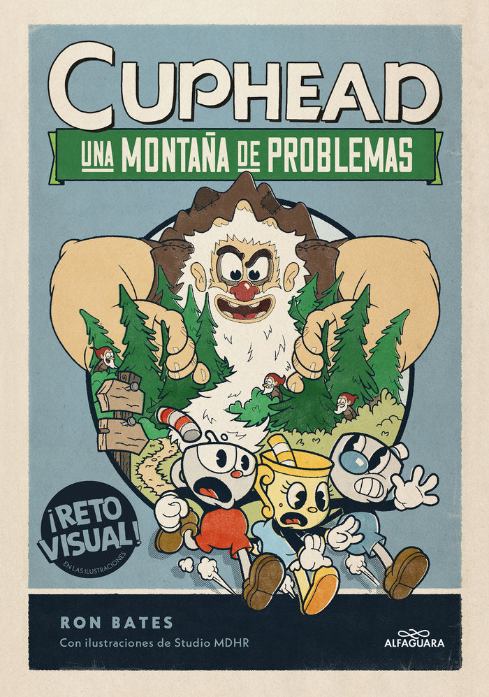 CUPHEAD UNA MONTAÑA DE PROBLEMAS CUPHEAD 2, de RON BATES | portada del libro