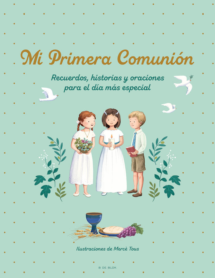 MI PRIMERA COMUNION, de MAGELA RONDA | portada del libro