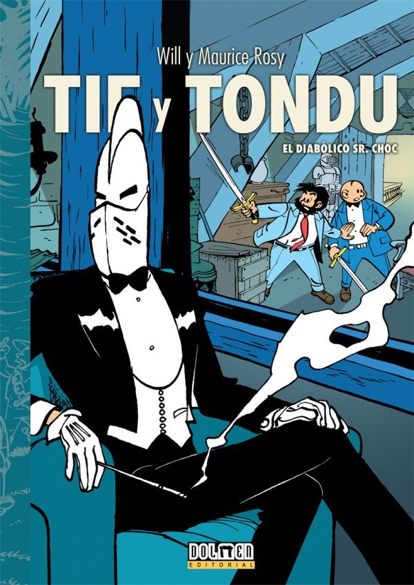 TIF Y TONDU 5 EL DIABOLICO SR CHOC | portada del libro