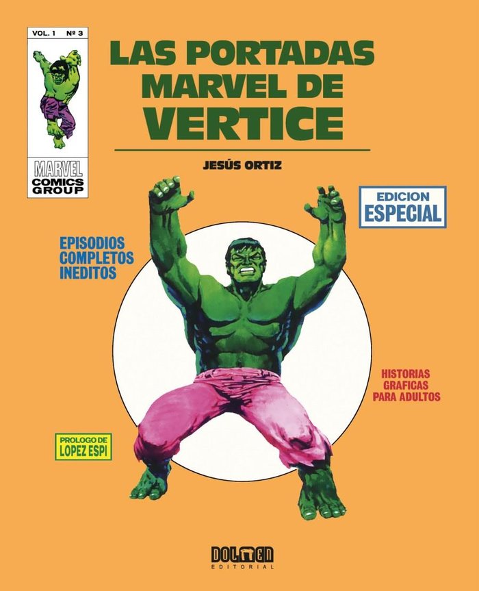 Las Portadas Marvel de Vertice Vol. 3, de ORTIZ, JESUS | portada del libro