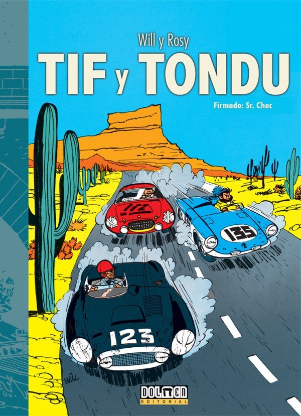 TIF Y TONDU. Firmado: Sr. Choc | portada del libro