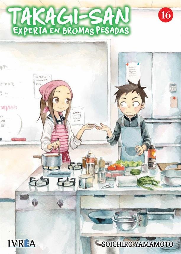 TAKAGI SAN EXPERTA EN BROMAS PESADAS 16, de SOICHIRO YAMAMOTO | portada del libro