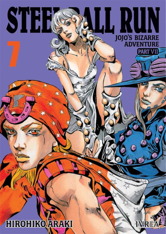 JOJO'S BIZARRE ADVENTURE PARTE 7 STEEL BALL RUN 7, de HIROHIKO ARAKI | portada del libro