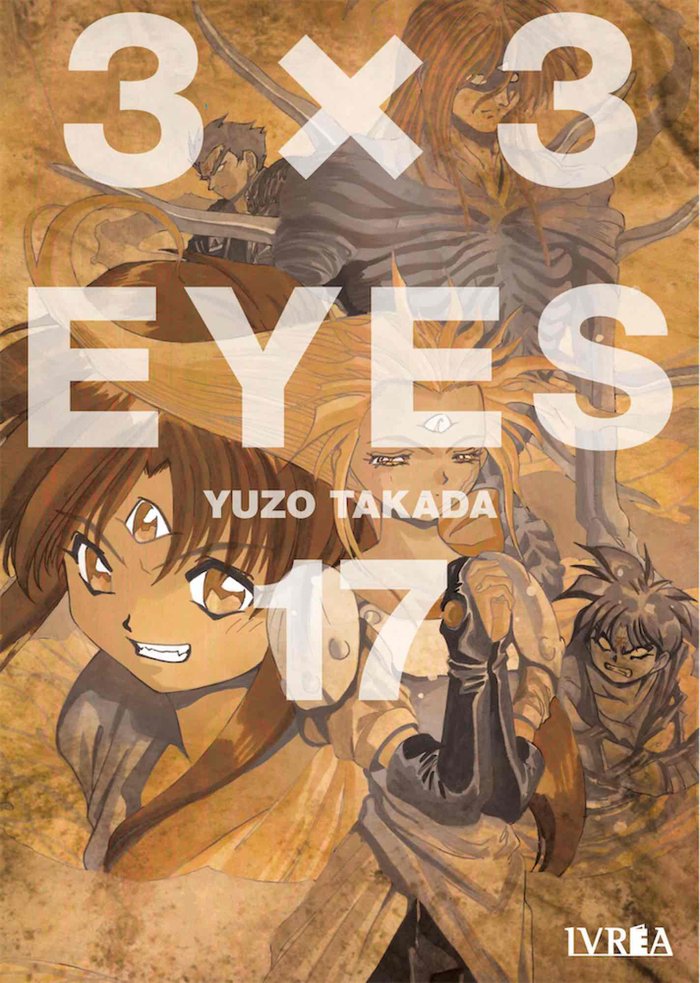 3X3 EYES 17, de YUZO TAKADA | portada del libro
