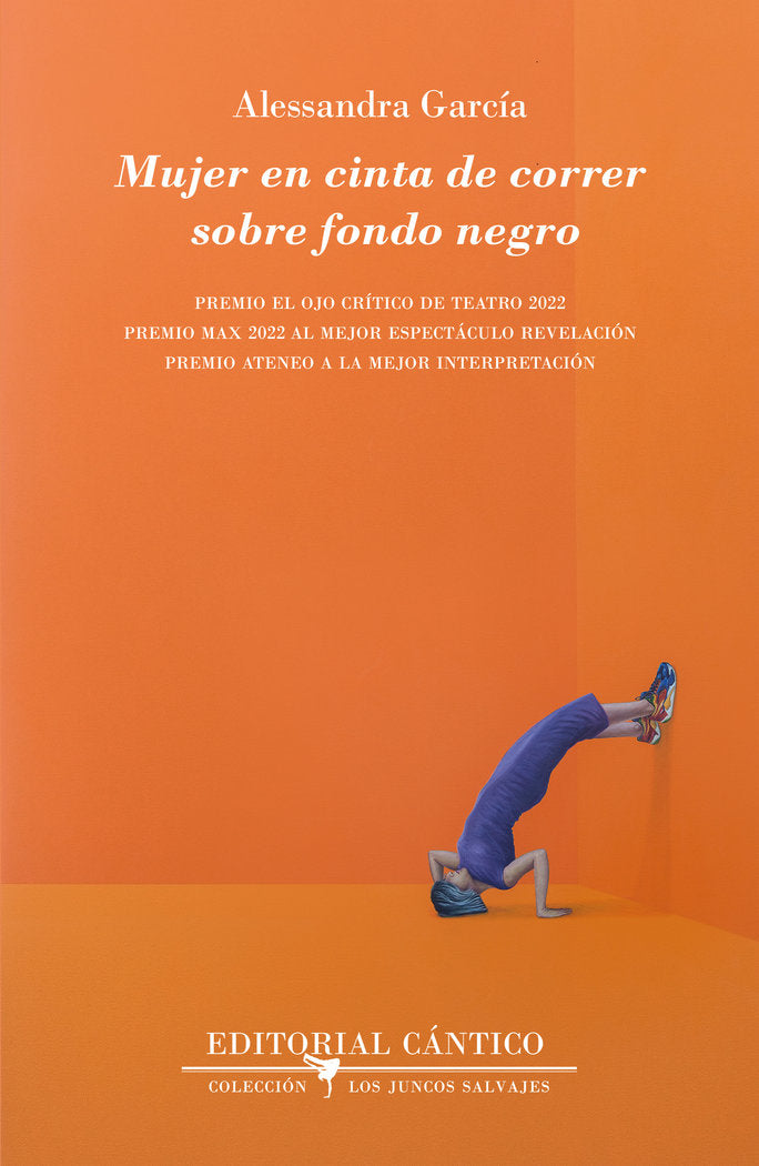 Mujer en cinta de correr sobre fondo negro, de GARCIA,ALESSANDRA | portada del libro