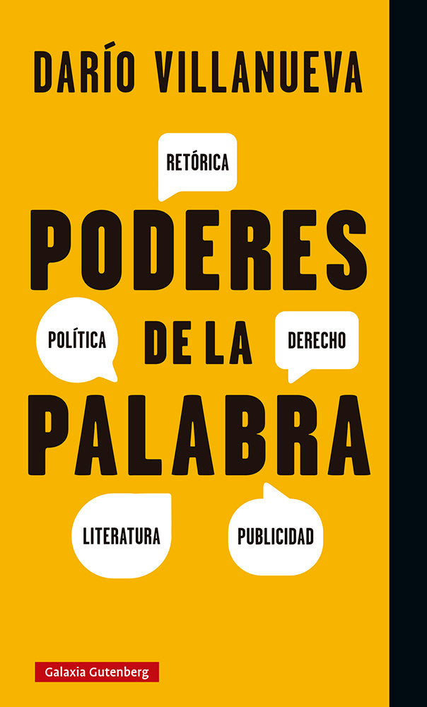 PODERES DE LA PALABRA    *, de VILLANUEVA | portada del libro
