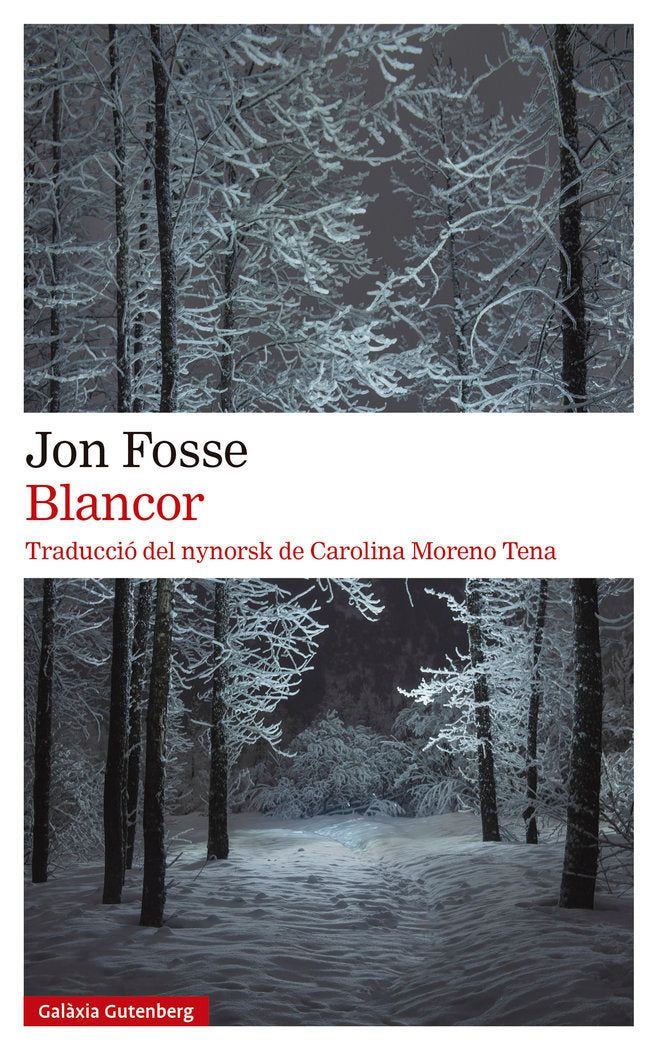 BLANCOR, de FOSSE, JON | portada del libro