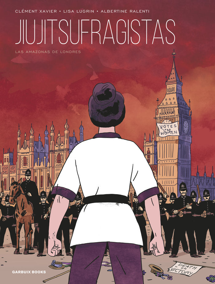 Jiujitsufragistas, de XAVIER, CLEMENT | portada del libro