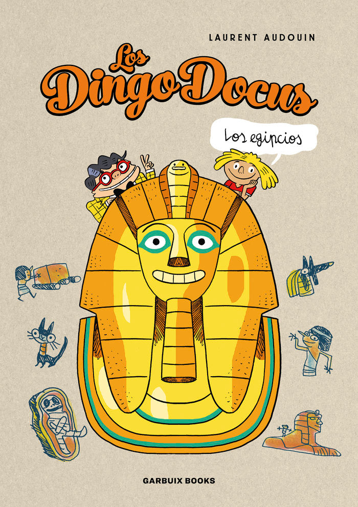 LOS DINGO DOCUS LOS EGIPCIOS, de AUDOIN, LAURENT | portada del libro