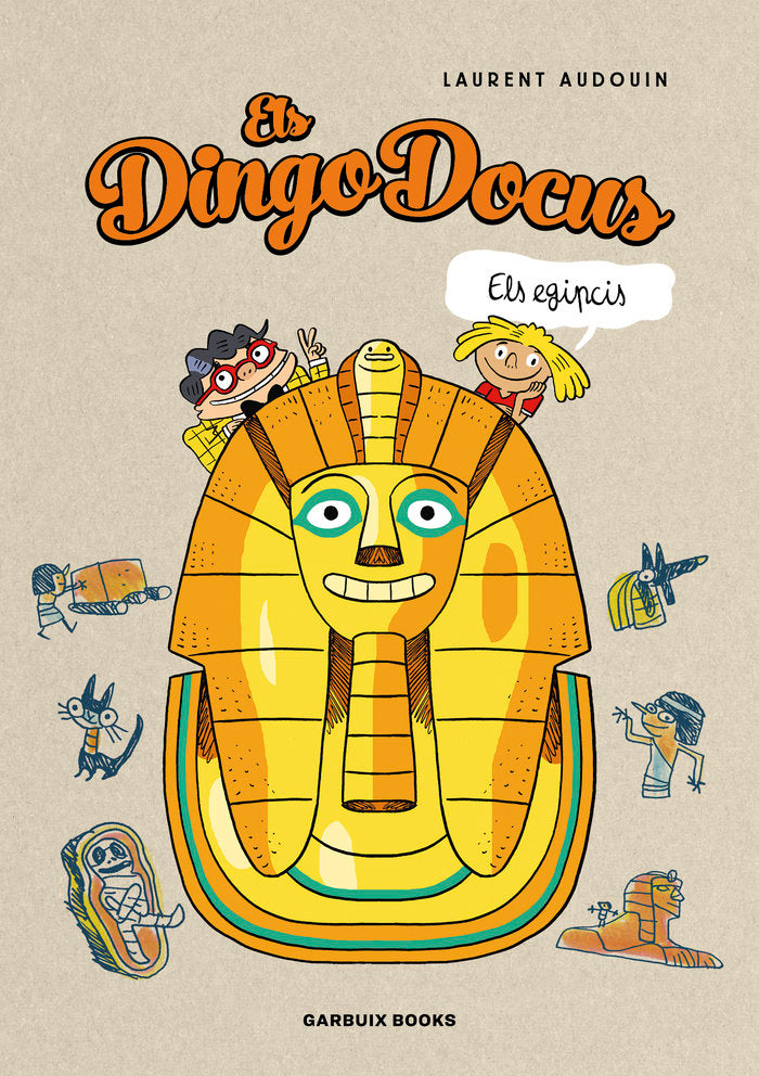 ELS DINGO DOCUS ELS EGIPCIS, de AUDOIN, LAURENT | portada del libro