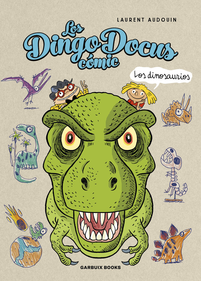 Los Dingo Docus - Los dinosaurios, de AUDOUIN, LAURENT | portada del libro