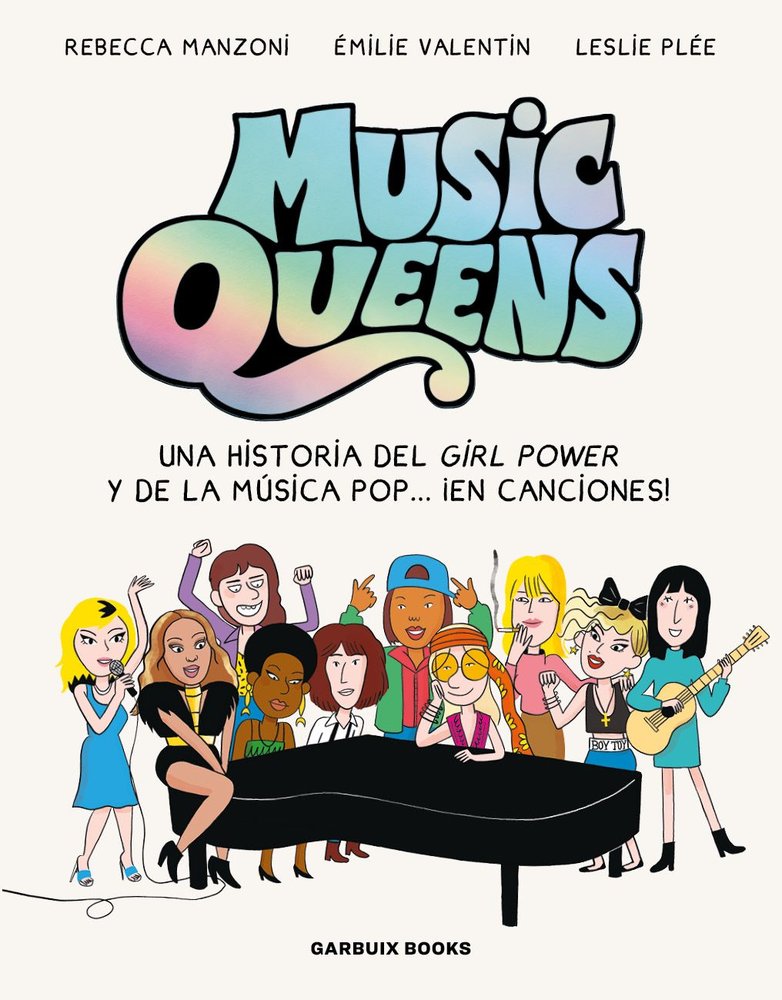 MUSIC QUEENS, de VARIOS | portada del libro