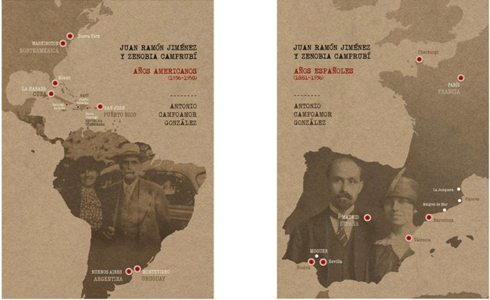 JUAN RAMON JIMENEZ Y ZENOBIA CAMPRUBI, de CAMPOAMOR GONZALEZ, ANTONIO | portada del libro
