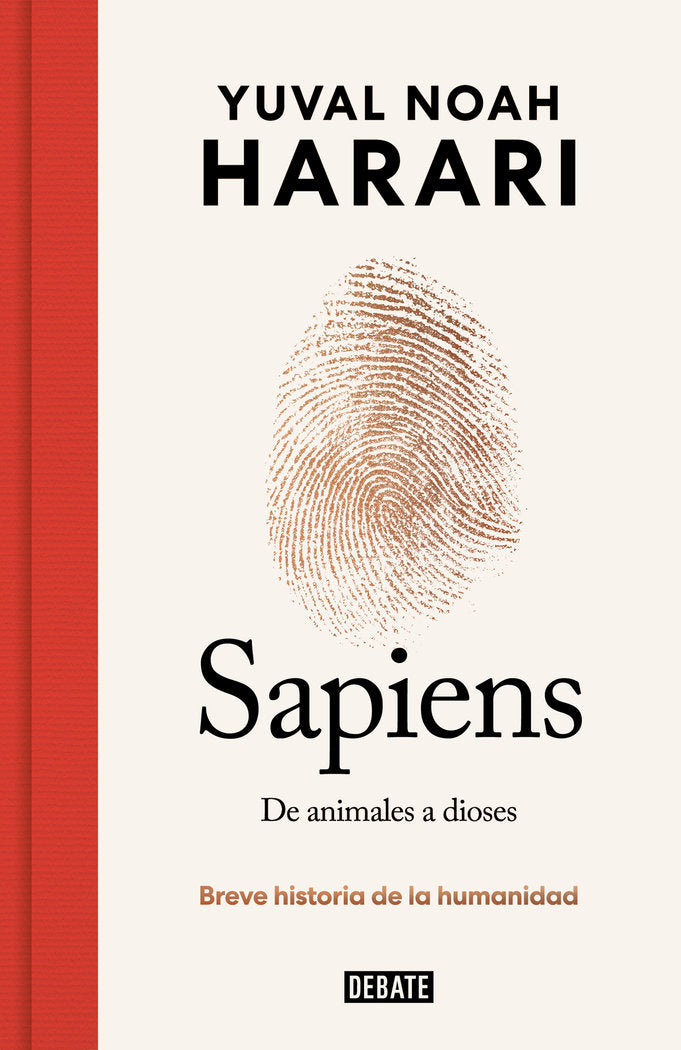 Sapiens. De animales a dioses, de YUVAL NOAH HARARI | portada del libro