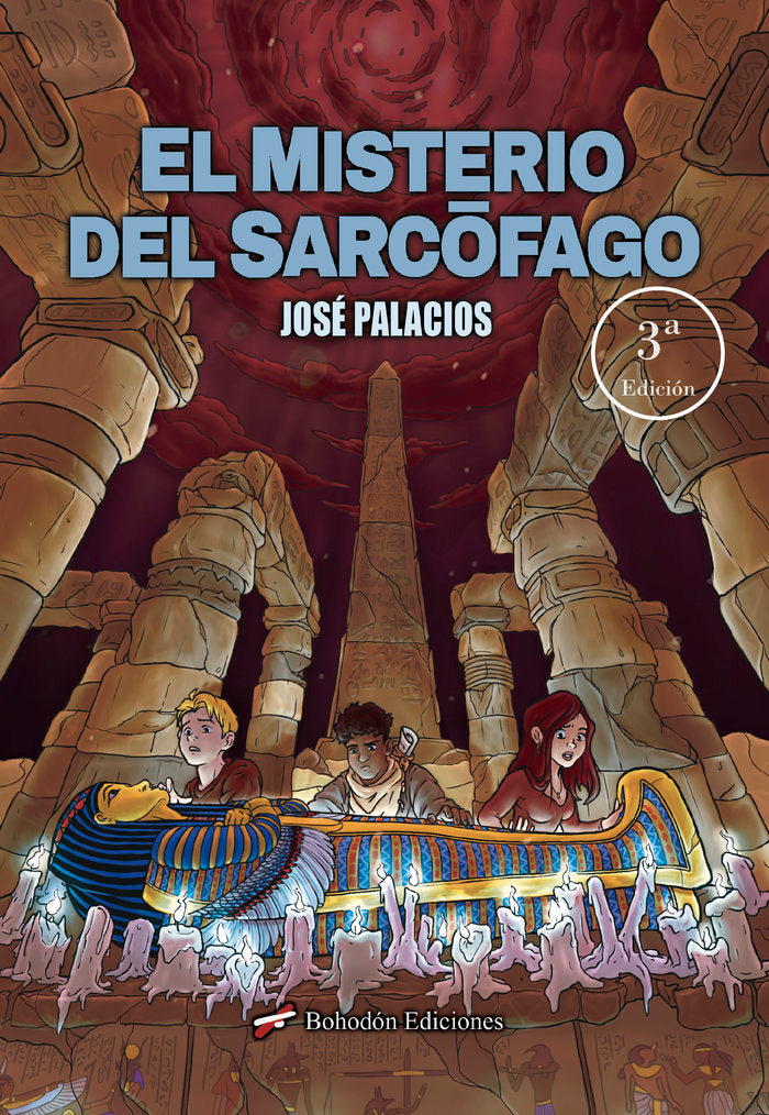 EL MISTERIO DEL SARCÓFAGO 3ª ED, de Palacios, José | portada del libro