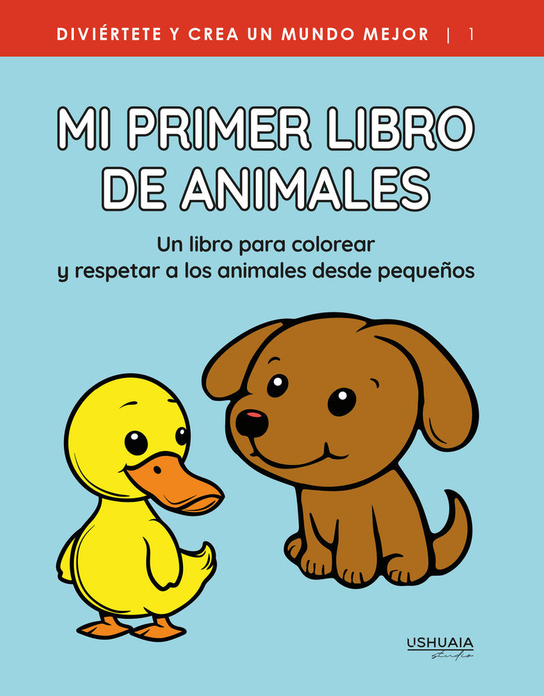 Mi primer libro de animales, de Studio, Ushuaia | portada del libro