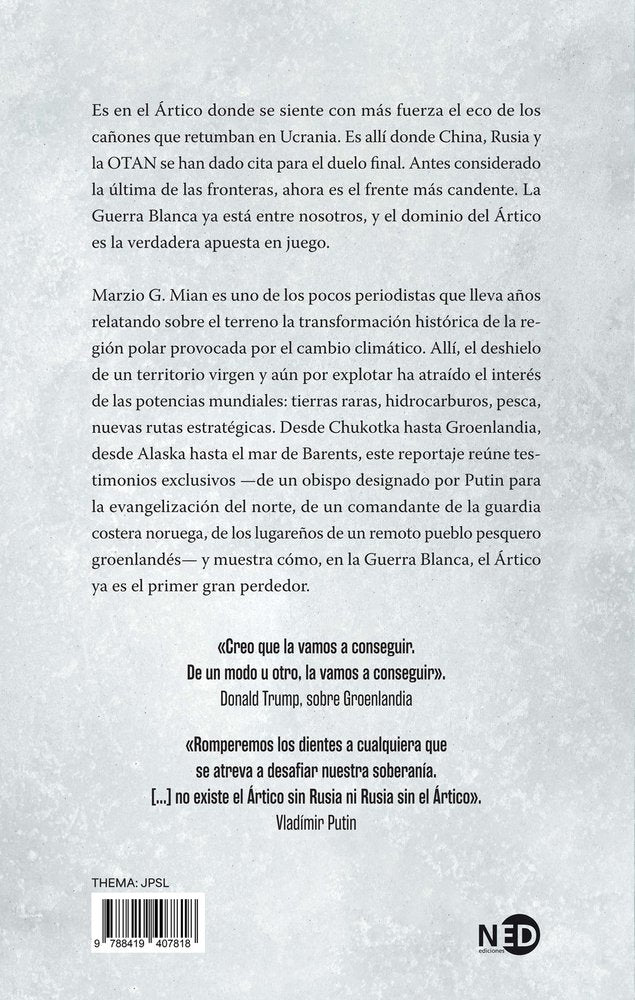 GUERRA BLANCA, de MIAN, MARZIO G. | portada del libro