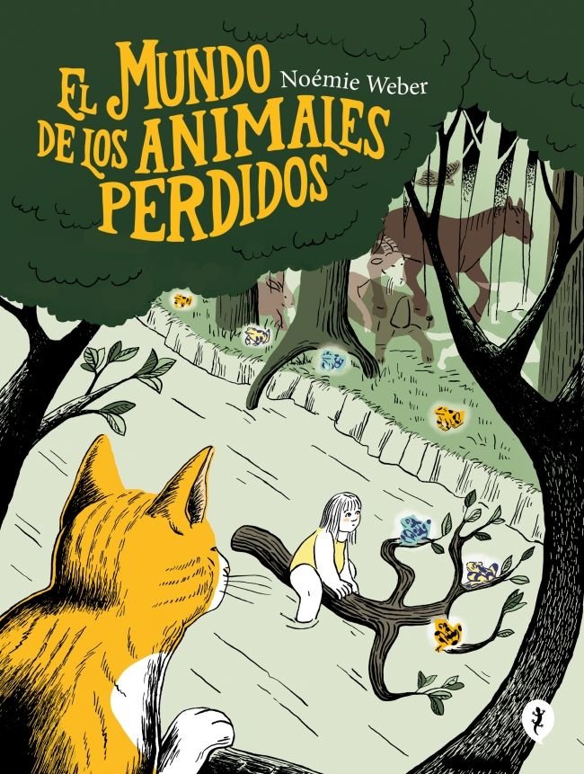 EL MUNDO DE LOS ANIMALES PERDIDOS, de WEBER, NOEMIE | portada del libro
