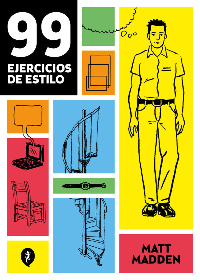 99 ejercicios de estilo, de MATT MADDEN | portada del libro