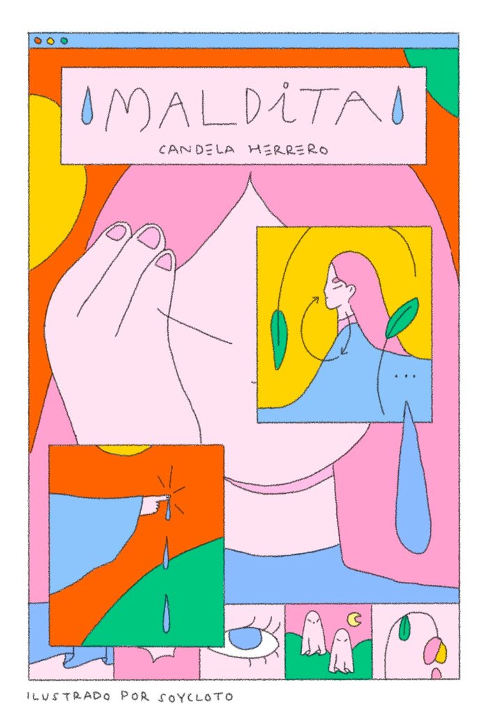 MALDITA, de Herrero, Candela | portada del libro