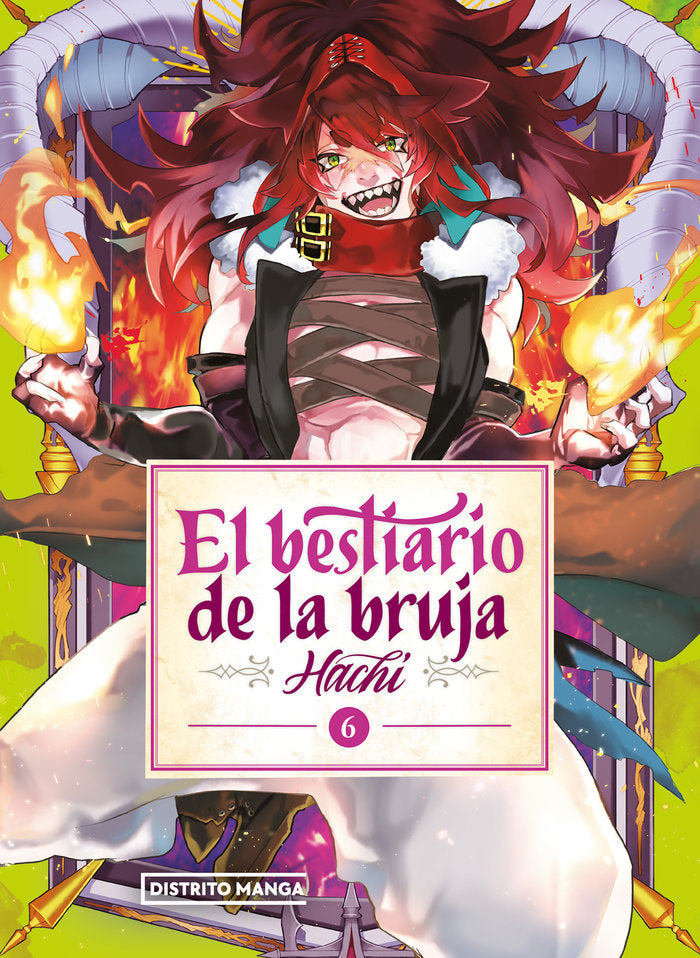 BESTIARIO DE LA BRUJA, EL 6, de HACHI | portada del libro