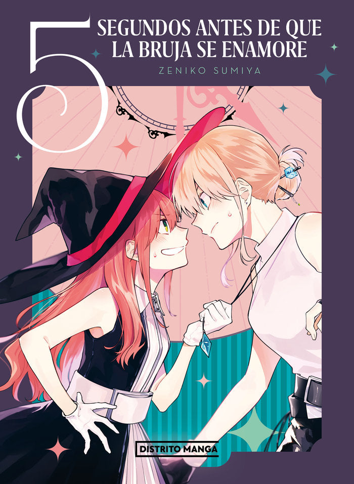 5 segundos antes de que la bruja se enamore, de ZUMIKO SUMIYA | portada del libro