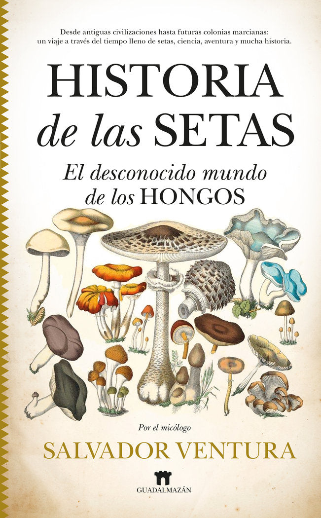 HISTORIA DE LAS SETAS, de VENTURA PEDRET,SALVADOR | portada del libro
