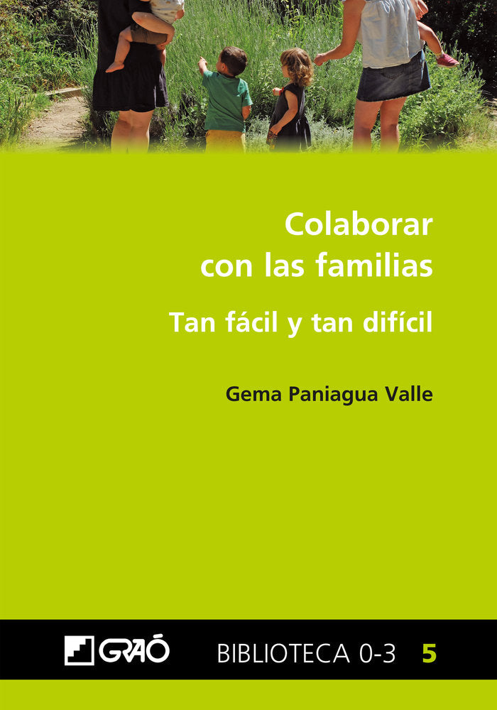 COLABORAR CON LAS FAMILIAS, de PANIAGUA VALLE, GEMA | portada del libro