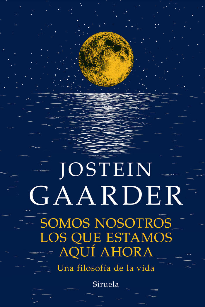 SOMOS NOSOTROS LOS QUE ESTAMOS AQUI AHORA, de JOSTEIN GAARDER | portada del libro