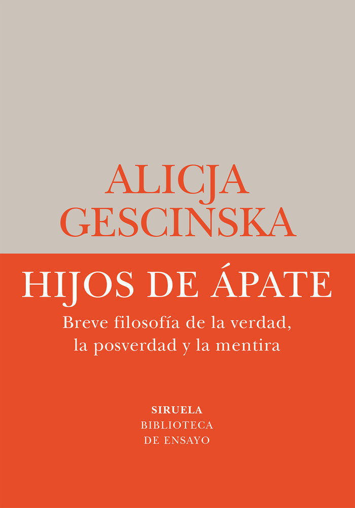 HIJOS DE APATE, de GESCINSKA, ALICJA | portada del libro