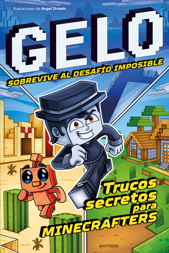GELO SOBREVIVE AL DESAFIO IMPOSIBLE, de GELO MINECRAFT | portada del libro
