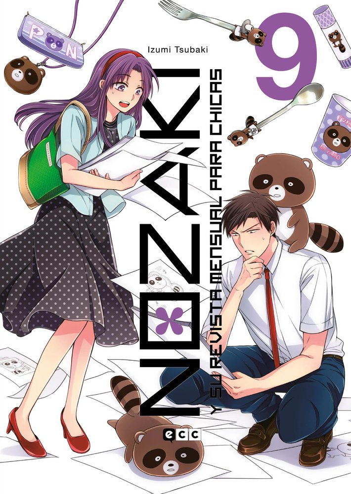 NOZAKI Y SU REVISTA MENSUAL CHICAS 9, de TSUBAKI, IZUMI | portada del libro