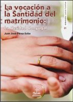 LA VOCACION A LA SANTIDAD DEL MATRIMONIO, de JUAN JOSE PEREZ SOBA | portada del libro
