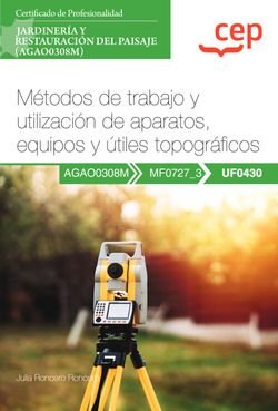 MANUAL METODOS DE TRABAJO Y UTILIZACION DE APARATOS, EQUIPO, de JULIA RONCERO RONCERO | portada del libro