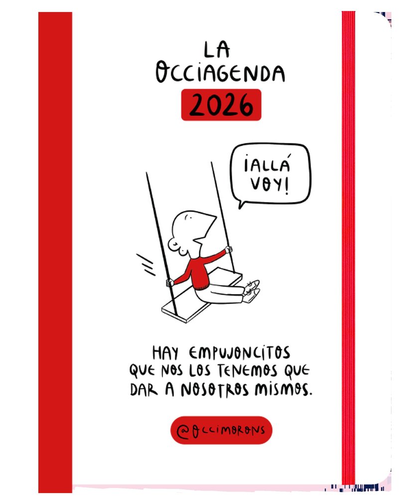 AGENDA ANUAL SEMANAL 2026 OCCIMORONS, de PABLO R. COCA (@OCCIMORONS) | portada del libro