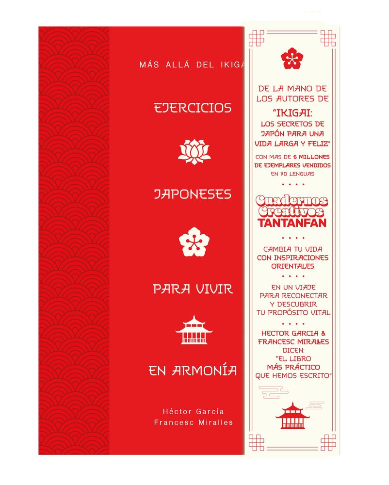EJERCICIOS JAPONESES PARA VIVIR EN ARMONIA MAS ALLA DEL IKIG, de FRANCESC MIRALLES | portada del libro