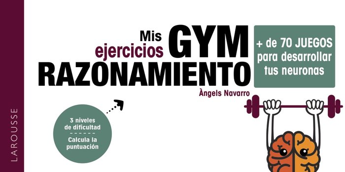 MIS EJERCICIOS GYM RAZONAMIENTO, de NAVARRO SIMON, ·NGELS | portada del libro