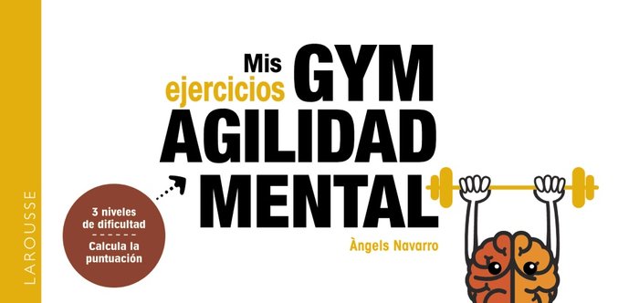 MIS EJERCICIOS GYM AGILIDAD MENTAL, de NAVARRO SIMON, ·NGELS | portada del libro