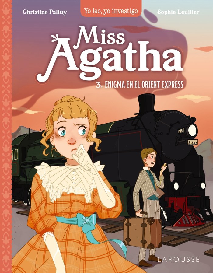 MISS AGATHA ENIGMA EN EL ORIENT EXPRESS, de PALLUY, CHRISTINE | portada del libro