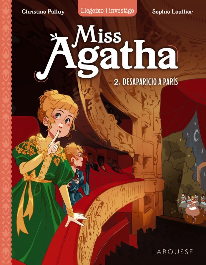 MISS AGATHA DESAPARICIO A PARIS, de PALLUY, CHRISTINE | portada del libro