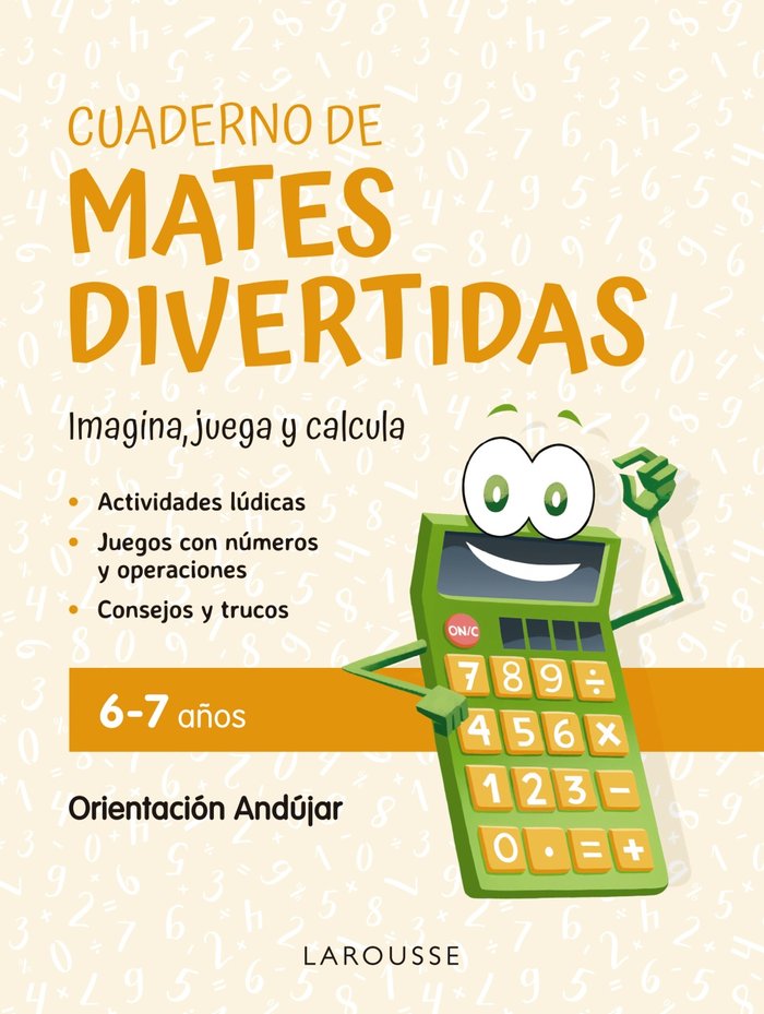 CUADERNO DE MATES DIVERTIDAS 6 7 AÑOS, de CIUDAD REAL, GINES | portada del libro