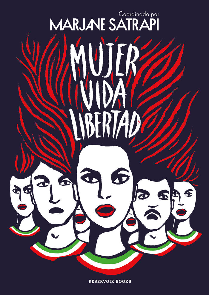 MUJER VIDA LIBERTAD, de MARJANE SATRAPI | portada del libro